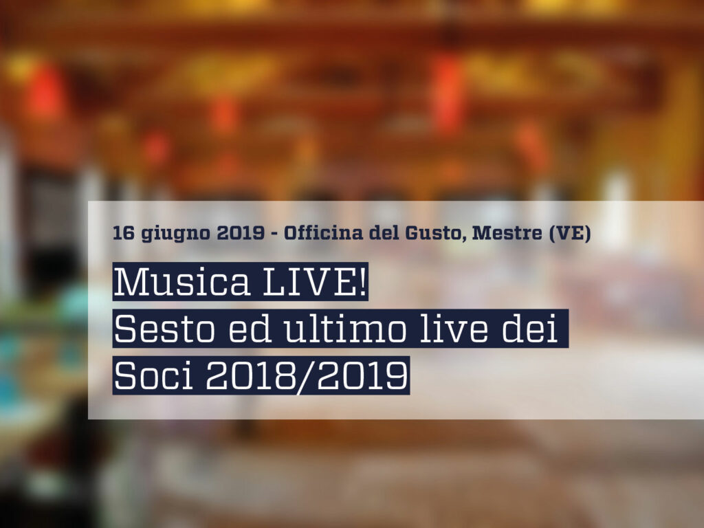 MusicaLive | Concerto Officina del Gusto